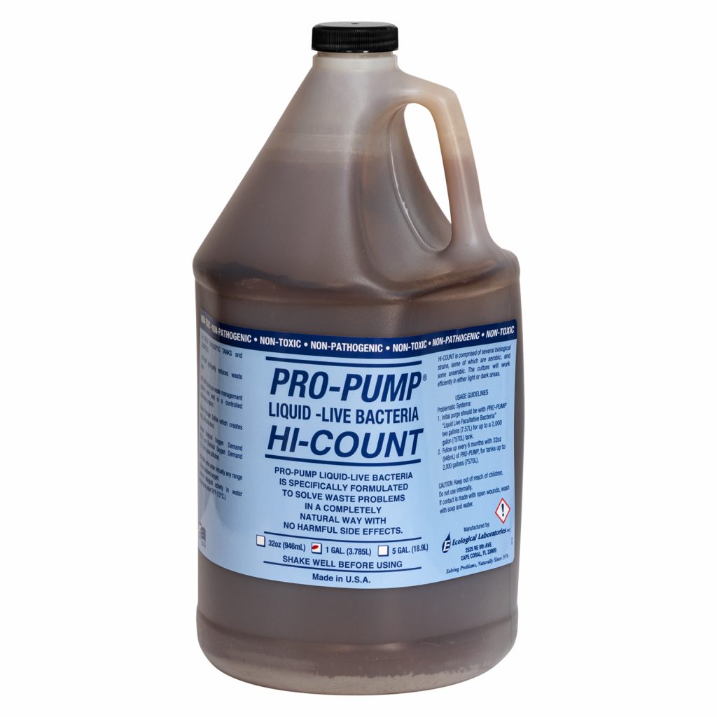 Pro Pump Hi-Count Live Bacteria | Rex Vault Service, Inc